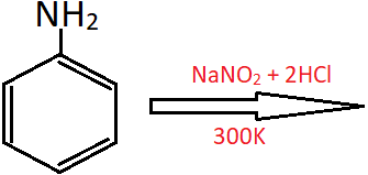 Product of reaction is Phenol which react with nitrous acid to form diazonium salts