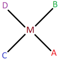 Third trans isomer of square planar complex [MABCD] - option a