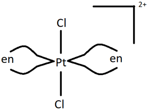 The compound can have 2 geometric isomers placed adjacent to or opposite each other