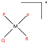 Dipalidoqalidoralidometal with ligands palide(P), qalide(Q) & ralide(R) - option a