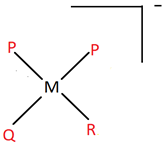 Dipalidoqalidoralidometal with ligands palide(P), qalide(Q) & ralide(R) - option b