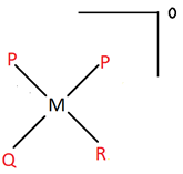 Dipalidoqalidoralidometal with ligands palide(P), qalide(Q) & ralide(R) - option c
