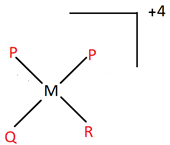 Dipalidoqalidoralidometal with ligands palide(P), qalide(Q) & ralide(R) - option d