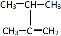 2,3-Dimethylbut-1-ene is the IUPAC name of the compound double bond present at C-1