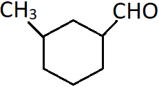 γ-Methylcyclohexanecarbaldehyde the IUPAC name of the compound