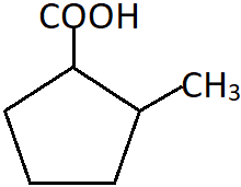 2-Methylcyclopentanecarboxylic acid is IUPAC name of the compound