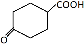 4-Oxocyclohexan-1-carboxylic acid is IUPAC name of the compound
