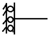 The degree of freedom for the vertical guided roller is 1