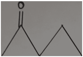 The bond-line formula of CH3CH2COCH2CH3 - option a