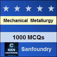 Mechanical Metallurgy Questions and Answers