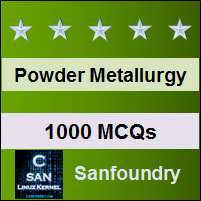 Powder Metallurgy Questions and Answers