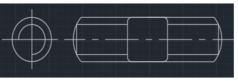 The following is the conventional representation of External screw threads - option c