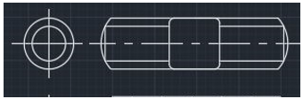 The following is the conventional representation of External screw threads - option d