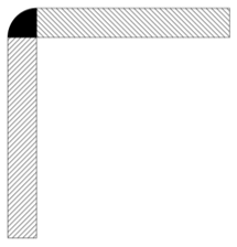 Find the type of weld joint the following diagram is representing in given diagram