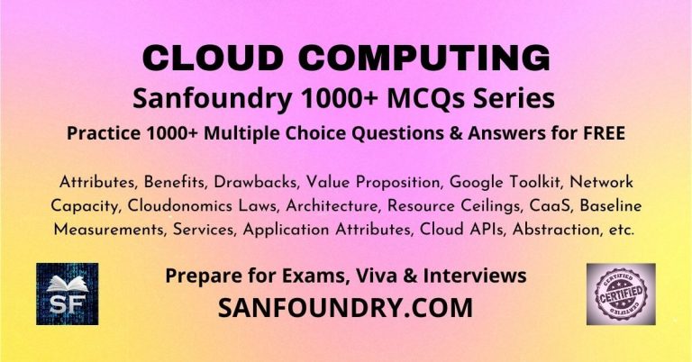 Cloud Computing Questions and Answers - Sanfoundry