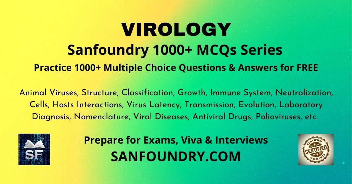 Virology Multiple Choice Questions and Answers MCQs