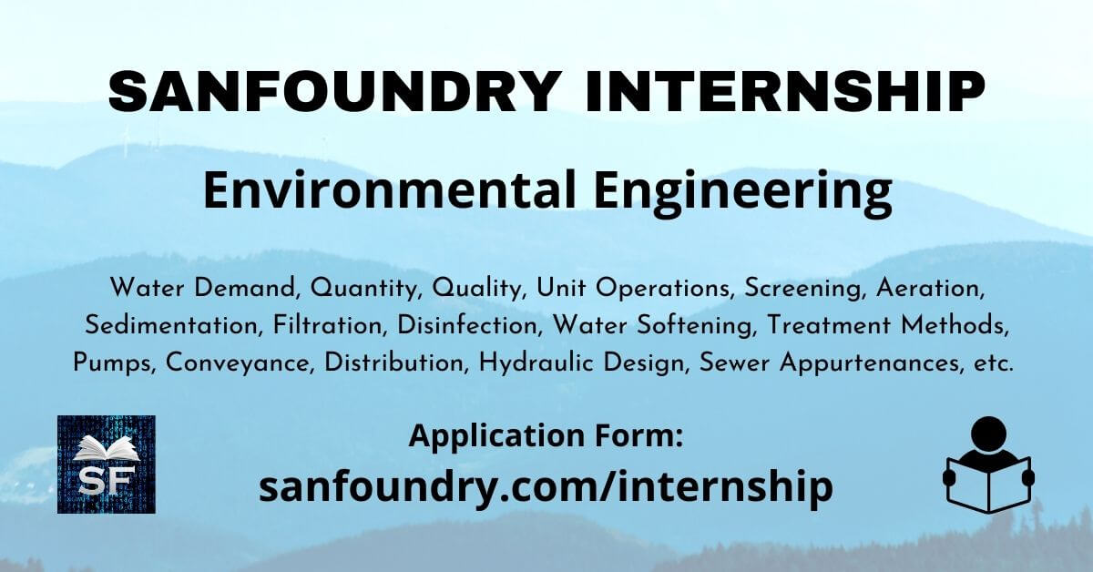 Environmental Engineering Internship Sanfoundry