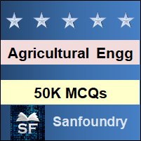 Agricultural Engineering MCQ (Multiple Choice Questions)