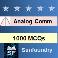 Analog Communication MCQ - Multiple Choice Questions and Answers