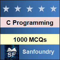 C programming online Test, C language MCQ Test, C Quiz