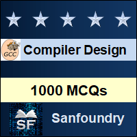 Compiler Design MCQ - Multiple Choice Questions and Answers