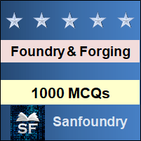 Foundry and Forging MCQ - Multiple Choice Questions and Answers