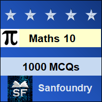 Mathematics Class 10 MCQ - Multiple Choice Questions and Answers