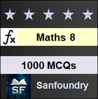 Mathematics Class 8 MCQ - Multiple Choice Questions and Answers