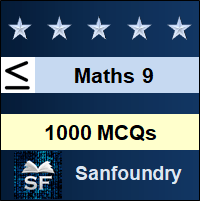 Mathematics Class 9 MCQ - Multiple Choice Questions and Answers