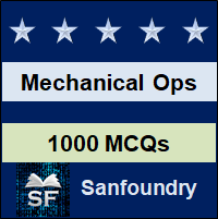 Mechanical Operations MCQ - Multiple Choice Questions and Answers