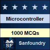 Microcontroller MCQ - Multiple Choice Questions and Answers