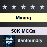 Mining Engineering MCQs - Multiple Choice Questions