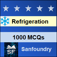 Refrigeration and Air Conditioning MCQ - Multiple Choice Questions and Answers