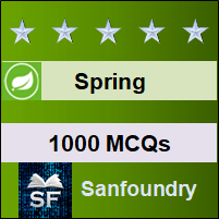 Spring MCQ - Multiple Choice Questions and Answers