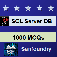 SQL Server MCQ - Multiple Choice Questions and Answers