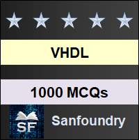 VHDL MCQ - Multiple Choice Questions and Answers