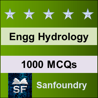 Engineering Hydrology MCQ - Multiple Choice Questions and Answers