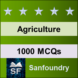 Agriculture MCQ - Multiple Choice Questions and Answers