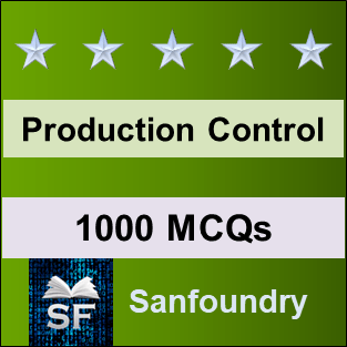 Production Planning and Control MCQ - Multiple Choice Questions and Answers