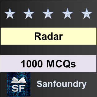 Radar MCQ - Multiple Choice Questions and Answers