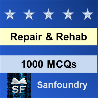 Repair and Rehabilitation of Structures MCQ