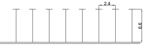 Which type of basic parking pattern is shown in the figure